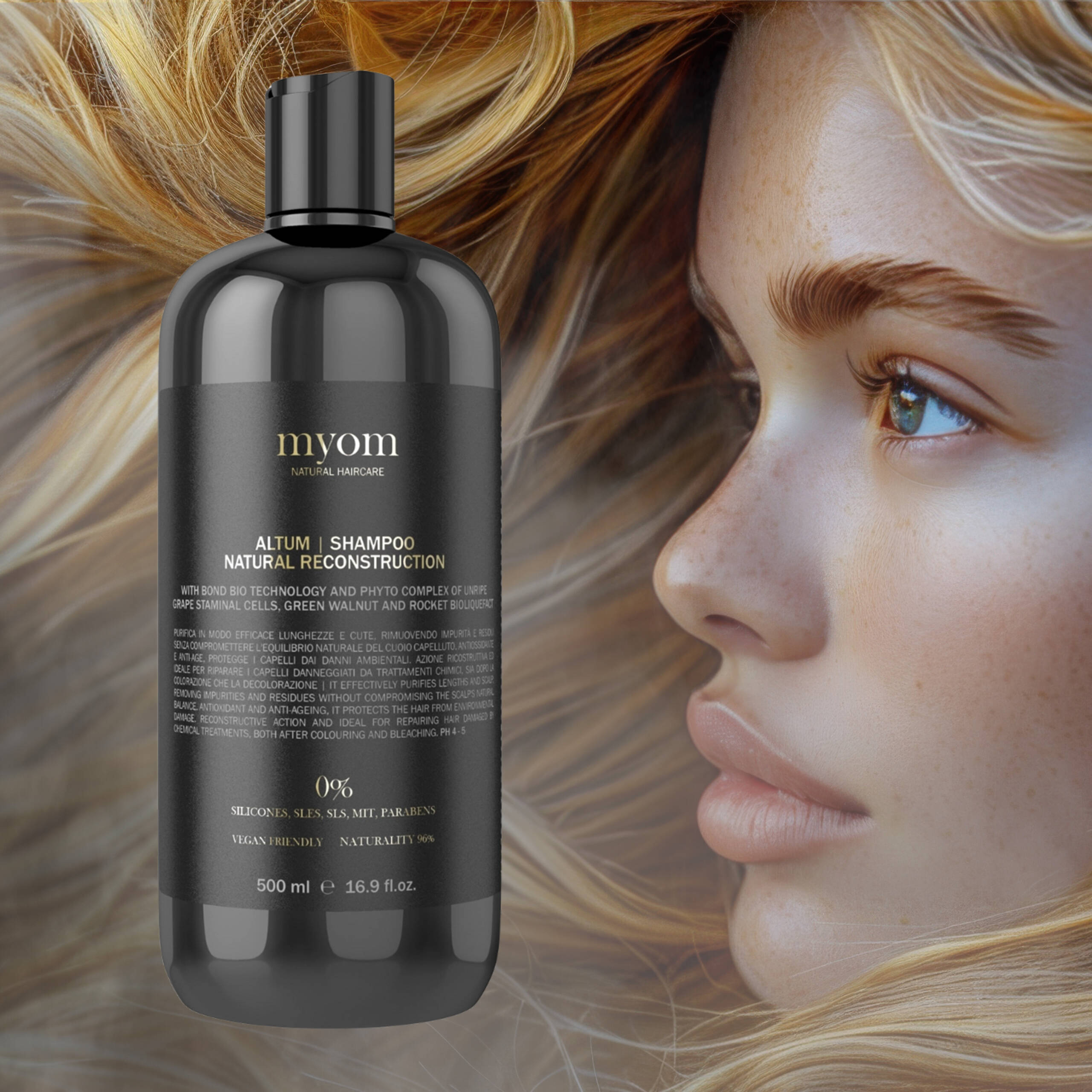 ALTUM SHAMPOO – Възстановяващ шампоан за коса (500ml) - Image 2